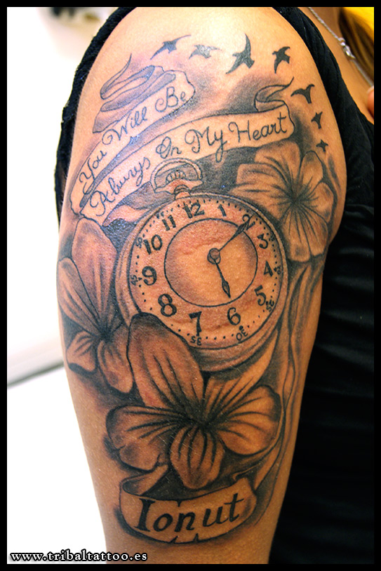 tattoo reloj